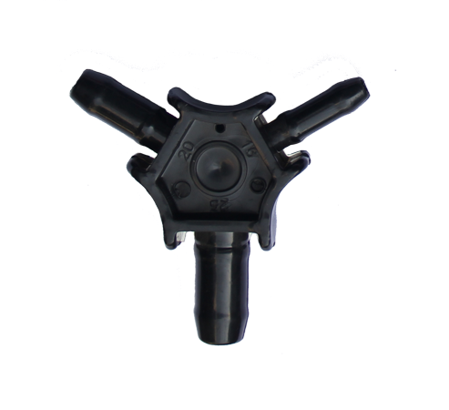 B-16-20-25 برقو سه طرفه لوله پنج لایه